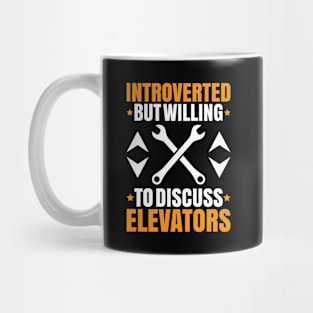 Elevator Mechanic Elevator Installer Mug